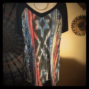 Christopher & Banks Embellished blouse 🍍🌸🍍